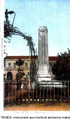 Le Monument aux Morts
et l'ancienne Mairie
