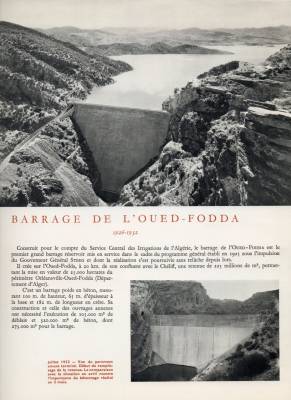 Highlight for Album: Le Barrage d'Oued Fodda