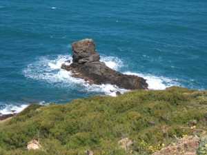 le rocher Turc (ou du Lion)
aux environs de la plage de BOUCHERAL