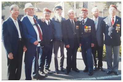 Les anciens survivants du Commando DAM-SAN