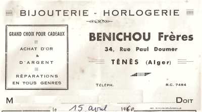 BIJOUTERIE BENICHOU