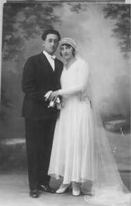 1931
mariage de Charles XICLUNA 
et Yvonne ORS