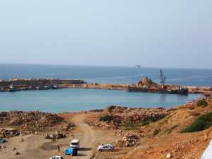 EL MARSA en 2008
le nouveau port
L'ilot Colombi au fond