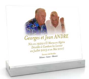 Souvenir de Georges et Jean ANDRE