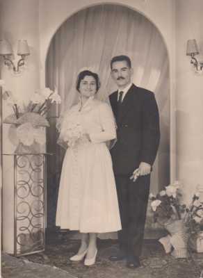 2 decembre 1958 - CHAMPCLAUSON (30)
Francis LOPEZ et Charlette AMBROSINO-BOUDON