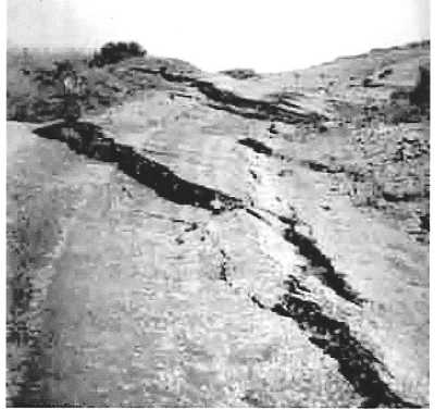 1953
le glissement de terrain route de Pointe Rouge