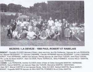 LA DEVEZE en 1988