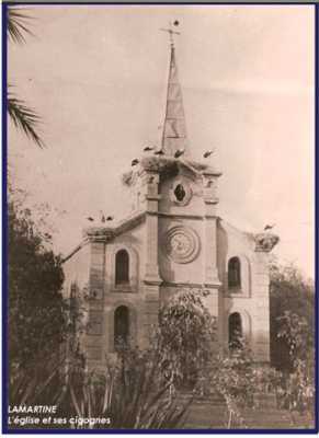 LAMARTINE
L'Eglise et ses cigognes