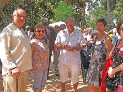 Albert ROUSO, ZOUZOU, Maamar et Chantal CHAMMA