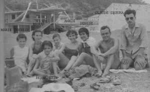1952 - TENES la plage