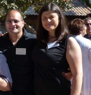 Patrick PEREZ 
(fils de Crescent et Jo PEREZ)
&
Nathalie ALARCON (sa compagne)


