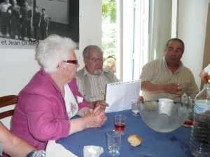 Pierrette CHAFFORT
Vincent PEREZ
Georges CUTOLO 
(fils de Georgette ROSTOLL)