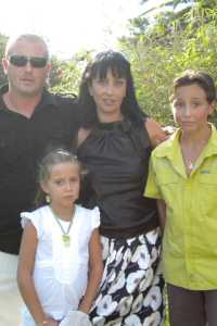 Eric LECLERC
Magali MARIN
(fille de Zouzou)
et leurs enfants Romain & Jade