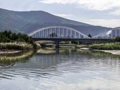 Le nouveau pont sur l'oued Alala