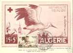 ALGERIE - Timbre de la Croix Rouge