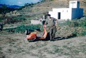 Marcel ROMEO
le 19 Octobre 1959
----
Scooter peint par 
le garage DI MEGLIO