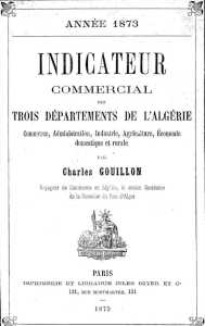 Indicateur Commercial 1873
sur TENES