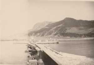 un Patrouilleur 
dans le port TENES
en 1958