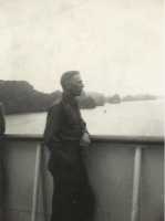 Odon SOUFFLET dans la Baie D'Along le 11 mars 1951