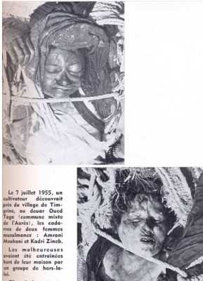 7 Juillet 1955
----
Massacre FLN au village
de TIMGRINE, douar Oued Togo