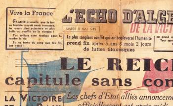 Highlight for Album: L'ECHO d'ALGER du 8 Mai 1945