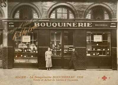 ALGER - la Bouquinerie BOUCHEREAU
en 1936
----
   ALGER en 1951 