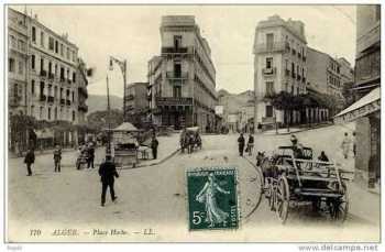 Alger, place Hoche.