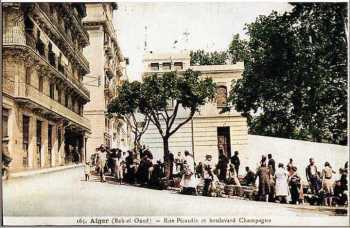 ALGER - Rue de PICARDIE et Bd de CHAMPAGNE