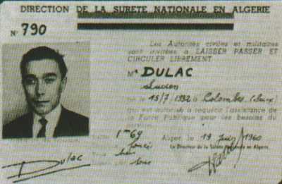 Lucien DULAC 
faux nom de BITTERLIN