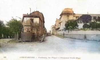 Constantine
Rue Pinget et boulevard Victor Hugo