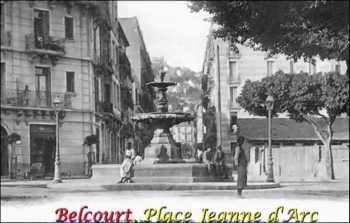 BELCOURT - Place Jeanne d'ARC
en bas de la rue de l'Union