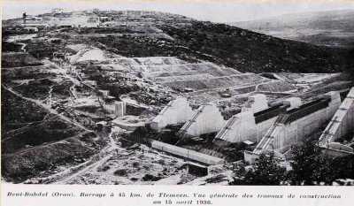 Barrage de BENI-BAHDEL qui alimente ORAN