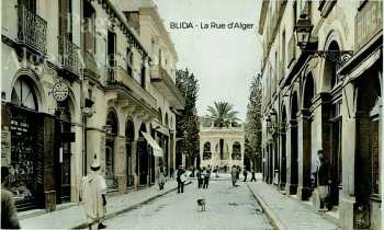 BLIDA - La rue d'ALGER