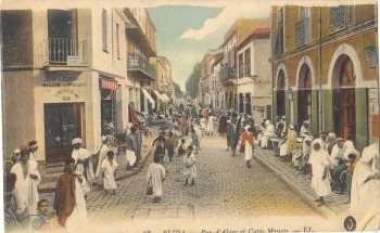 BLIDA - La Rue d'Alger