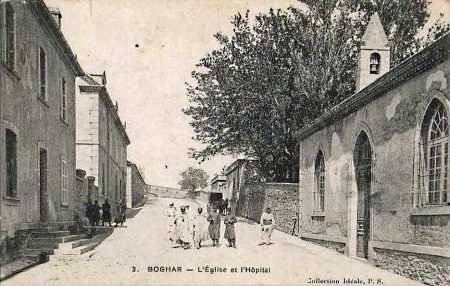 BOGHAR - Hopital et Eglise