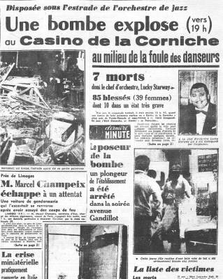 Photo-titre pour cet album: Bombe au Casino de la Corniche