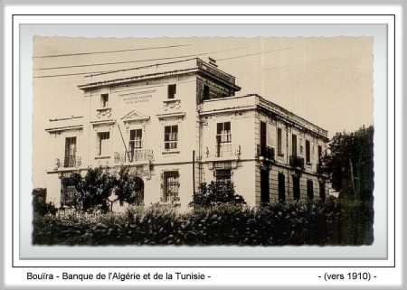 BOUIRA - BANQUE DE L'ALGERIE ET DE LA TUNISIE