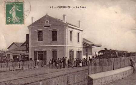 CHERCHELL - La Gare