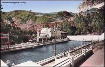 Constantine - la piscine de Sidi M'Cid.
