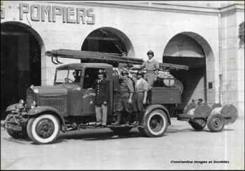 Constantine - Les Sapeurs-Pompiers
en 1954