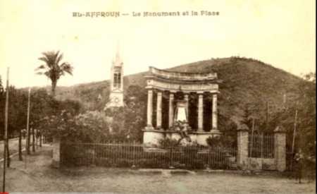 EL AFFROUN - Le Monument aux Morts