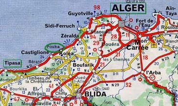 Carte de FOUKA
entre ZERALDA et CASTIGLIONE
----
   Site Internet 