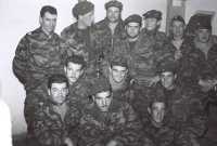 Marins de la 32F dans le Sud Oranais avec des commandos marine