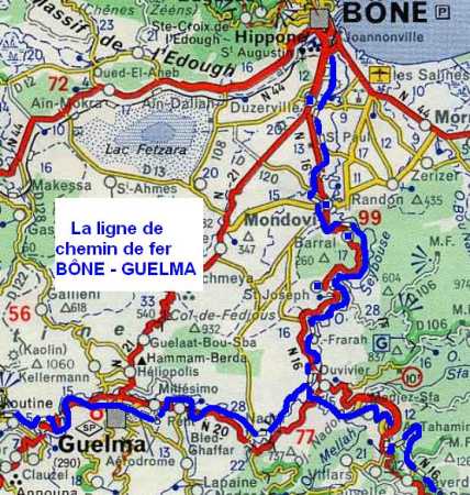 Ligne de chemin de fer BONE-GUELMA