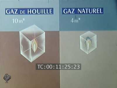 HASSI R'MEL
Comparaison du gaz d'HASSI'RMEL
avec le gaz de houille