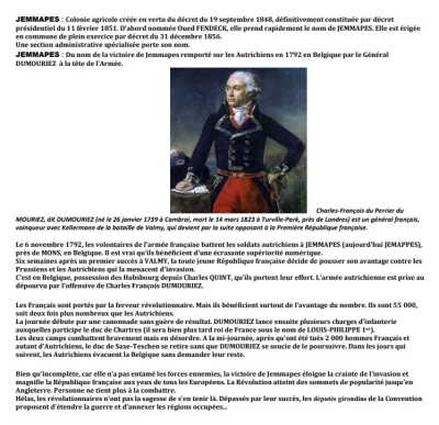 La bataille de JEMMAPES EN 1792