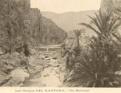 EL KANTARA - Un barrage dans les Gorges