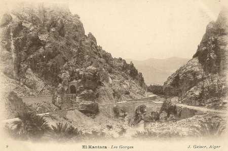 EL KANTARA - Les Gorges