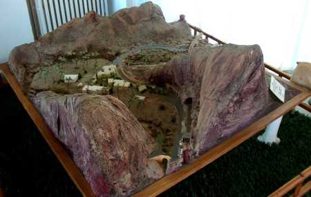 EL-KANTARA - Maquette des Gorges