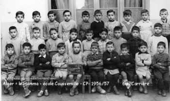 LE HAMMA
Ecole CAUSSEMILE 
CP 1956-1957